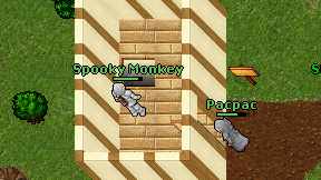 Spooky Monkey on screen
