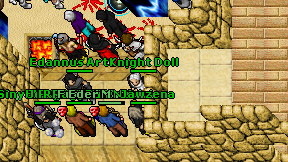 Knight Doll on screen