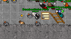 Bombadinho Fire on screen