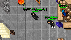 Evill'Alchemist on screen