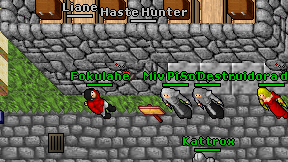 Haste Hunter on screen