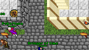 Bringer of time on screen