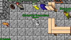 Ghastly Ramains on screen