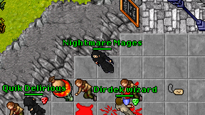 Nightmare Mages on screen