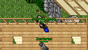 Stiffi Lance on screen