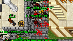 Naruto'Hero on screen