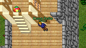 Kung Zelle on screen