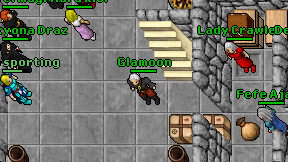Glamoon on screen