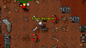 Erac Velmix on screen