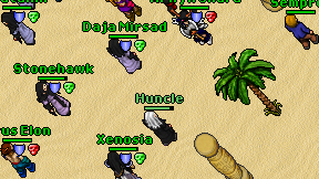 Huncle on screen