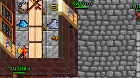 Xarion on screen