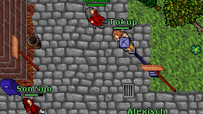 Tokup on screen