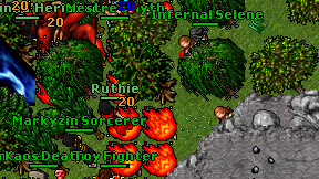 Infernal Selene on screen