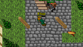 Klup on screen