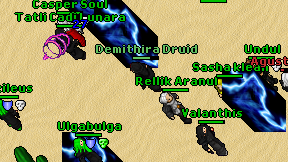 Demithira Druid on screen