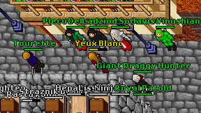 Yeux Blanc on screen