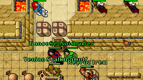 Sensai Archer on screen