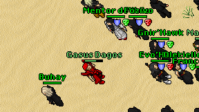 Gasus Dagos on screen