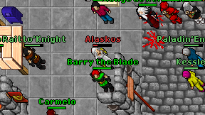 Barry the Blade on screen
