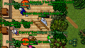 Swordman Alejandro on screen