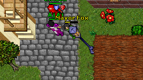Mayor Fox on screen
