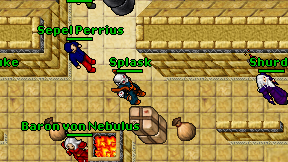 Splask on screen