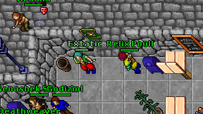 Extatic on screen