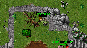 Dexose on screen