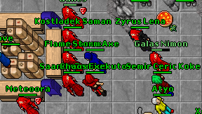 Storm Axe on screen