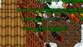 Knight of mirage on screen