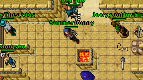 Summerbunny on screen