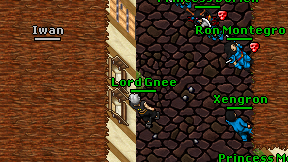 Lord Gnee on screen