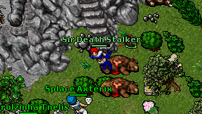 Sir Death Stalker on screen