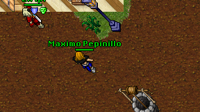 Maximo Pepinillo on screen