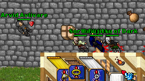Sortux on screen