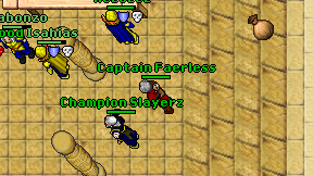 Captain Faerless on screen