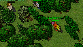 Emforcer on screen