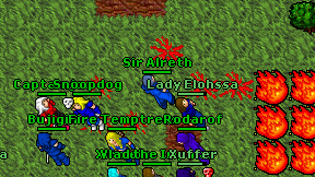 Sir Alreth on screen
