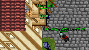 Usret on screen