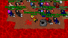 Demon dryad on screen