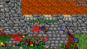 Iced Malandro on screen