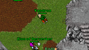 Vandrox on screen