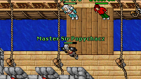 Master Sir Popychacz on screen