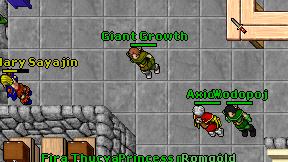 Giant Growth on screen