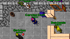 Carcius Cref on screen