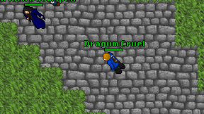 Dragum Cruel on screen
