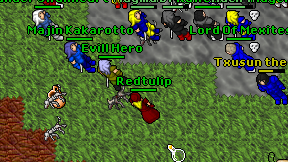 Redtulip on screen