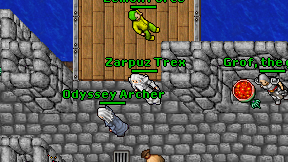 Zarpuz Trex on screen