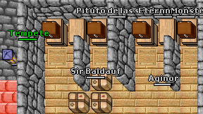 Sir Baldauf on screen