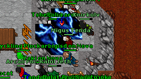 Migus Tenda on screen